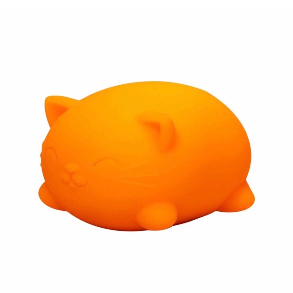 Viral NeeDoh Cool Cats Toy Orange NEW! Fast Shipping